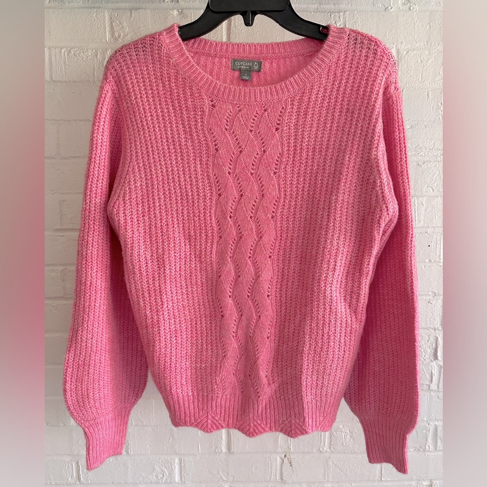Cupcake Size Small Pink Sweater